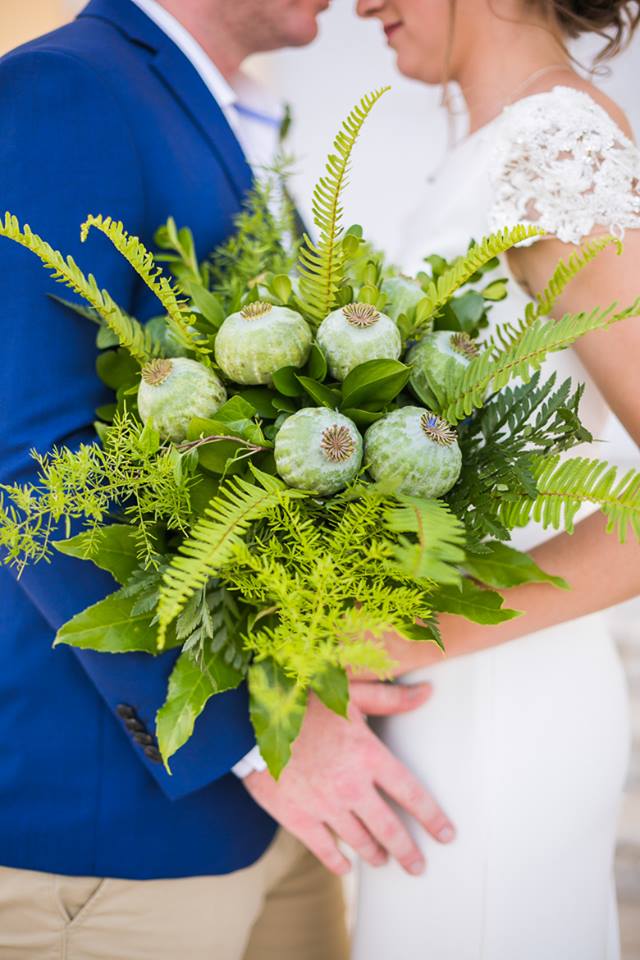Very special bridal bouquet Greece