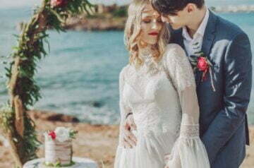 Boho wedding photoshoot in Athens Riviera