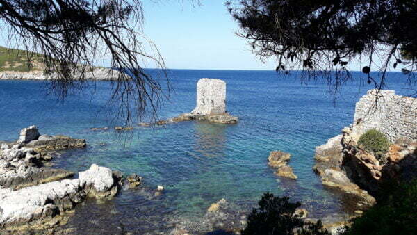 wedding on the island of Skyros the island with wonderful sea views