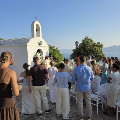 20260718_190906 Wedding ceremony at the chapel of Villa Archangelos in Aegina