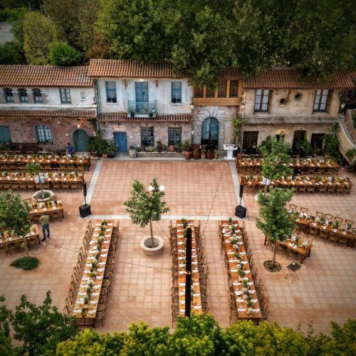 default Italian inspired wedding venue in Athens Greece at Il Villagio