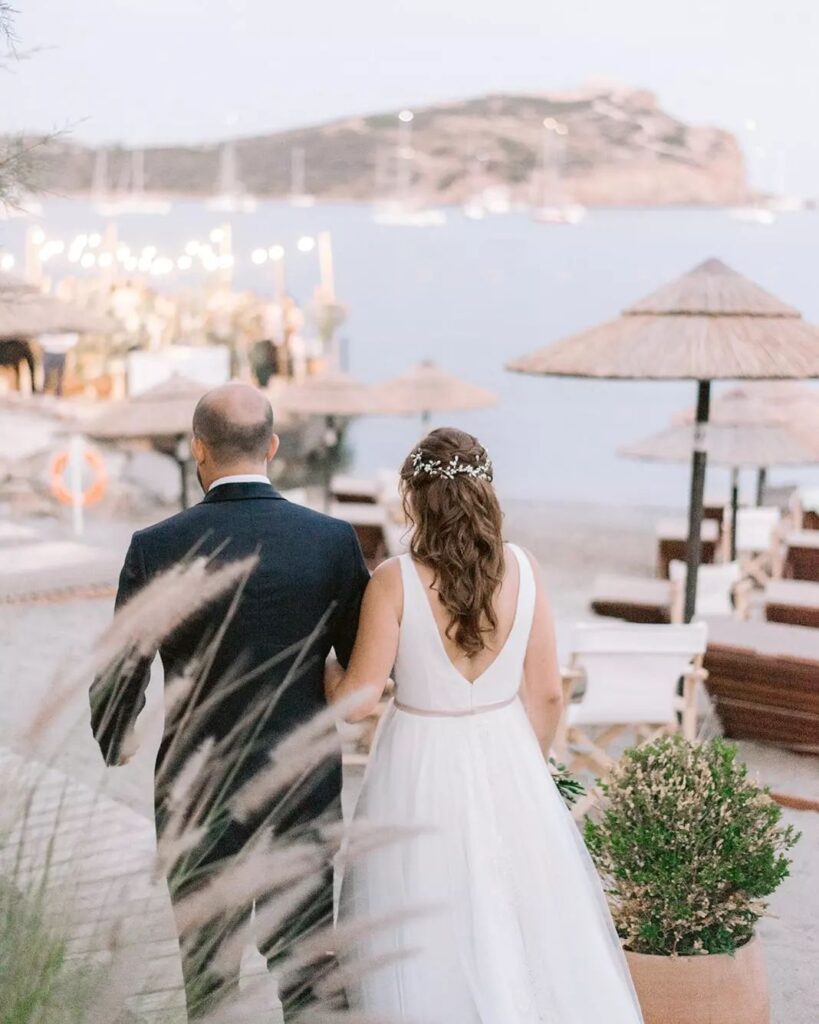 Sounio wedding in Greece