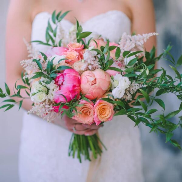 wedding in Greece bridal bouquet