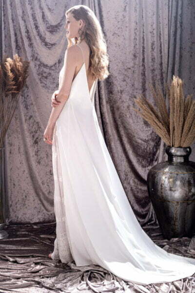 Elegant Wedding Gown Greece