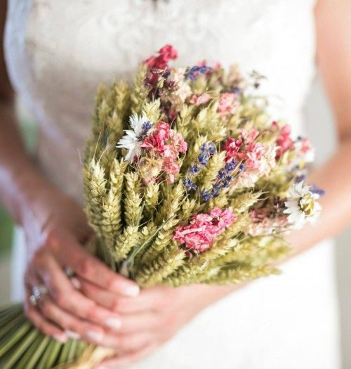 Bridal Bouquet Silken-Gray