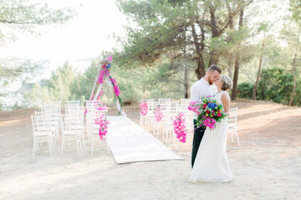 Maud Flo wedding Kefalonia1994 greece 11