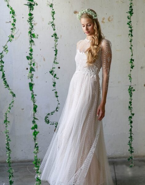 Boho Wedding Dress Greece