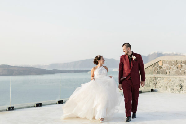wedding akrotiri santorini irina spirou weddingingreece 14