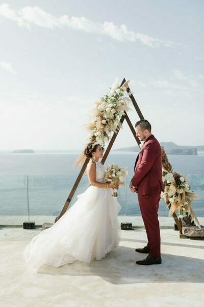 wedding akrotiri santorini irina spirou weddingingreece 32