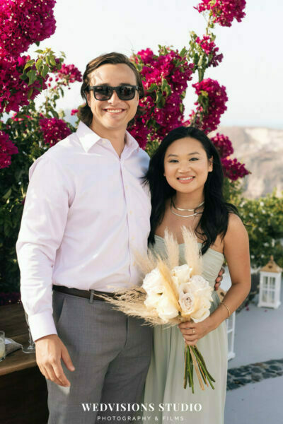 weddinginsantorini boho marvellous wedding santorini 31