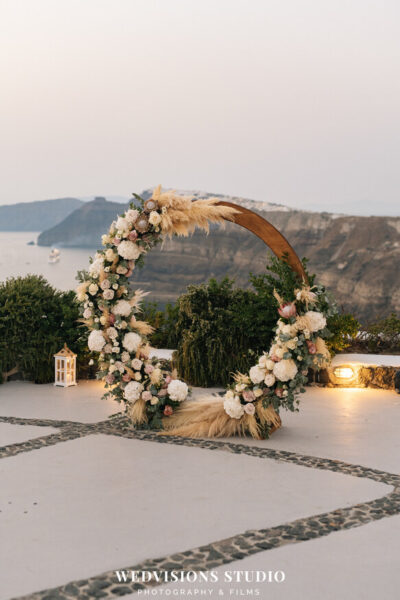 weddinginsantorini boho marvellous wedding santorini 51